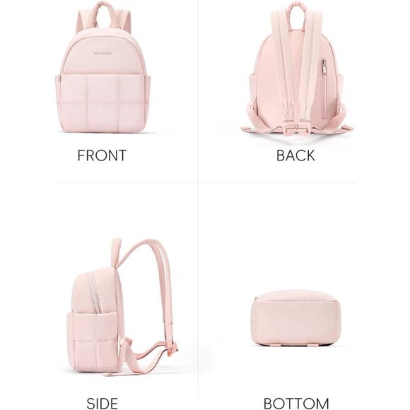 Mini Nylon Backpack Small Lightweight Purse Travel Shopping Daily for Women
